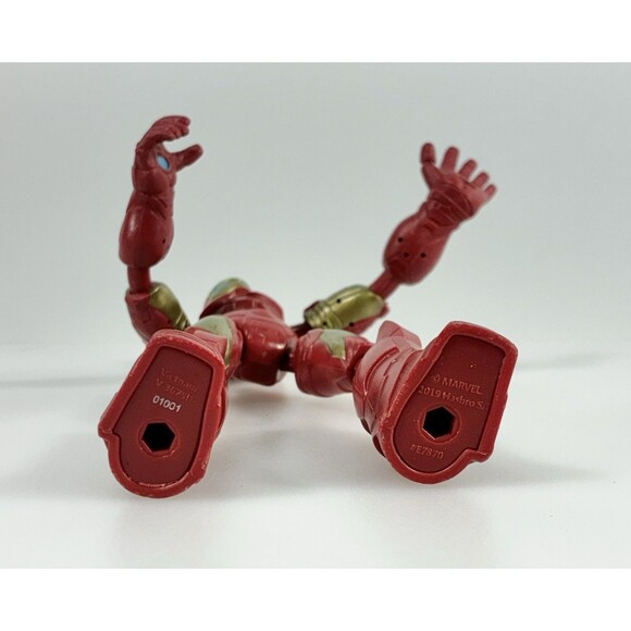 Marvel Iron man Bend and Flex Rider Bike And Action Figure Toy - Picture 10 of 10